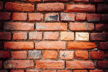 Mur en briques arrière plan