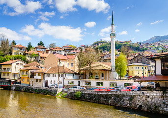 Fototapeta premium Sarajevo cityscape