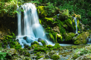 Waterfalls in Styria nature reserve
