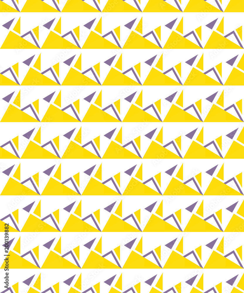 Poster abstract seamless geometric pattern. figures with many angles.