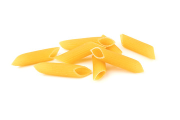 pasta on white