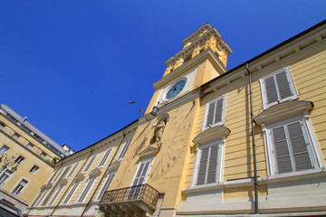 Fototapeta na wymiar Parma, Palazzo del Governatore, Emilia Romagna, Italia