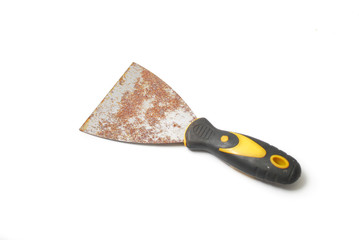 Used metal scraper tool