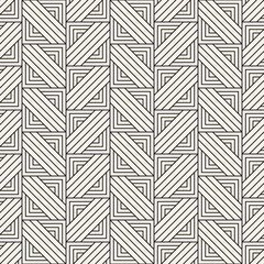 Vector seamless pattern. Modern stylish abstract texture. Repeating geometric tiles