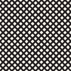 Hand drawn style ethnic seamless pattern. Abstract grungy geometric background in black and white.