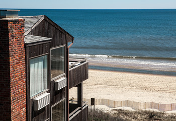 modern apartment at a beach in Montauk, Long Island, USA.