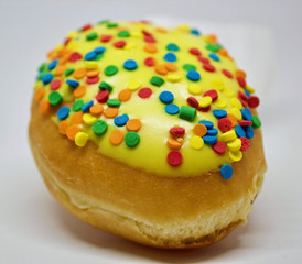 Donut with sprinkles