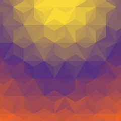 Obraz premium Gradient triangle background