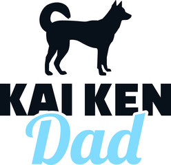 Kai ken dad silhouette