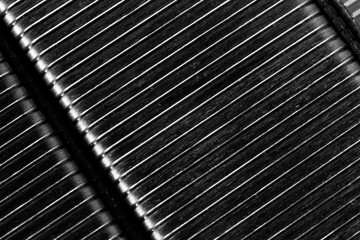 Metal abstract striped texture