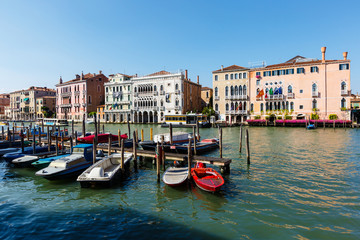 Obraz premium Ca' d'Oro or Palazzo Santa Sofia or Golden palace. Grand canal