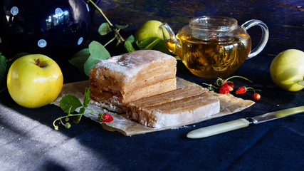 Pastila is a traditional Russian fruit confectionery (pâte de fruits). pressed fruit paste"