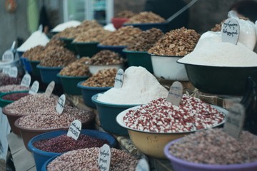 Spices at market