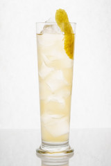 cocktail on the white