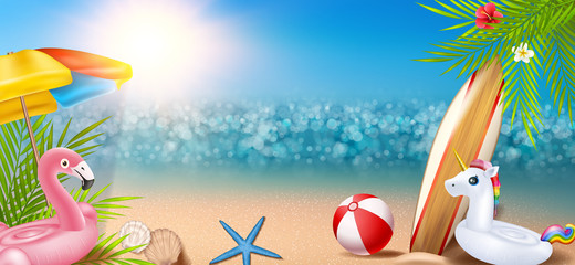 colorful summer background © HeGraDe