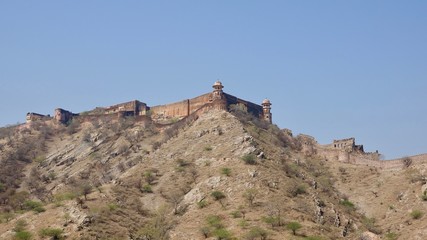 Amber Fort bei Jaipur, Rajasthan in Indien, Mogulfestung