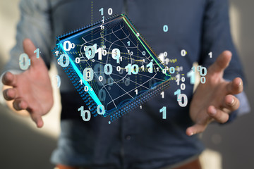 Naklejka premium technology