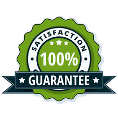 100% Satisfaction Guaranteed illustration