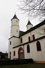 Fototapeta na wymiar Salvatorian Monastery Sterinfeld, Eifel, Germany
