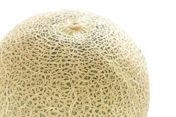 Ripe Melon on white background