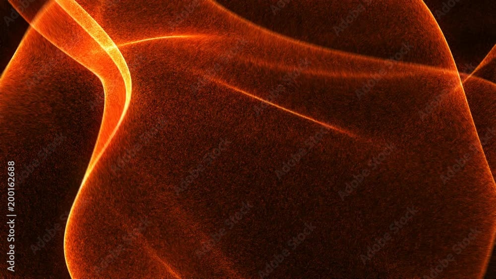 Poster abstract background 3d digital wave of glowing particles and wireframe. explosion of glowing particl