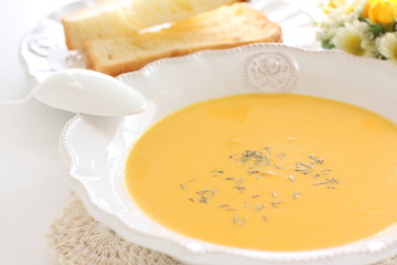 homemade pumpkin chowder