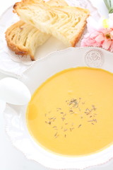 homemade pumpkin chowder