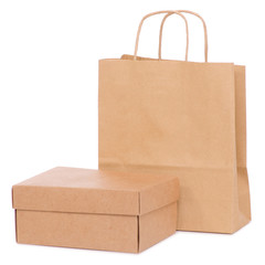 Box put in the paper package buy sale sold