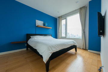 Modern master bedroom interior