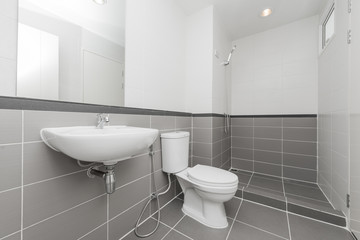 bathroom interior in Luxury apartment