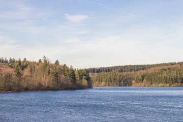 Natural enviroment of the german sorpesee