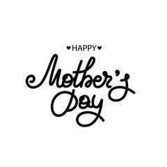 Happy Mother's day. Holiday of mom. Lettering. Women's celebration. Caligraphy. Gift for mommy. Congratulation. It can be used card, postcard, invination, banner, poster. Vector illustration, eps10