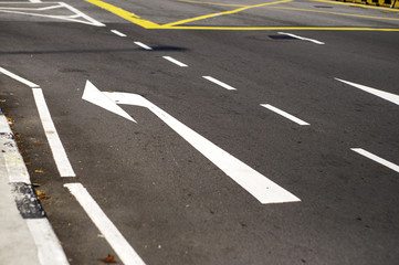 Left Turn Sign