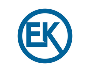 blue circle initial typography typeface logotype alphabet font image vector icon