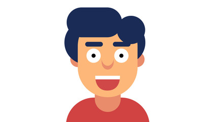 Smiling male Guy Graphics