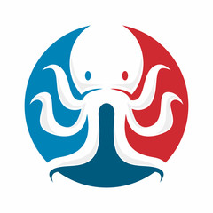 Octopus Logo Vector Template