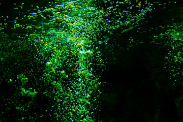  Oxygen aquarium background, under water