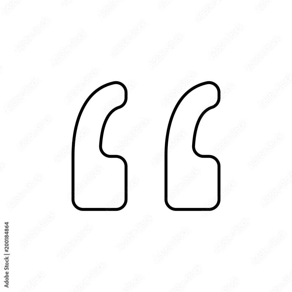 Poster brackets icon. element of simple icon for websites, web design, mobile app, info graphics. thin line