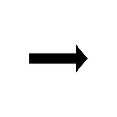 long arrow icon. Element of simple icon for websites, web design, mobile app, info graphics. Signs and symbols collection icon for design and development