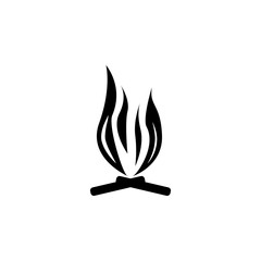 bonfire icon. Element of simple icon for websites, web design, mobile app, info graphics. Signs and symbols collection icon for design and development