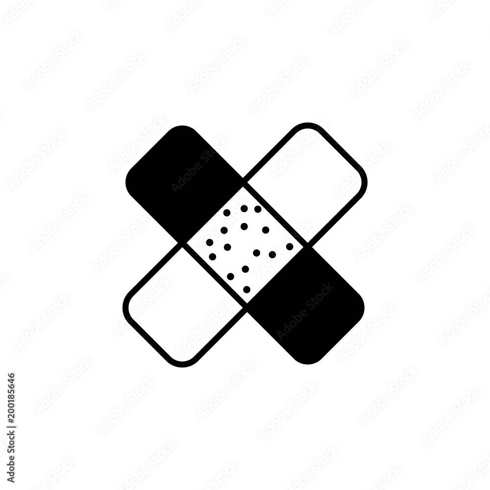 Poster patch icon. element of simple icon for websites, web design, mobile app, info graphics. signs and sy