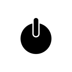 power button icon. Element of simple icon for websites, web design, mobile app, info graphics. Signs and symbols collection icon for design and development