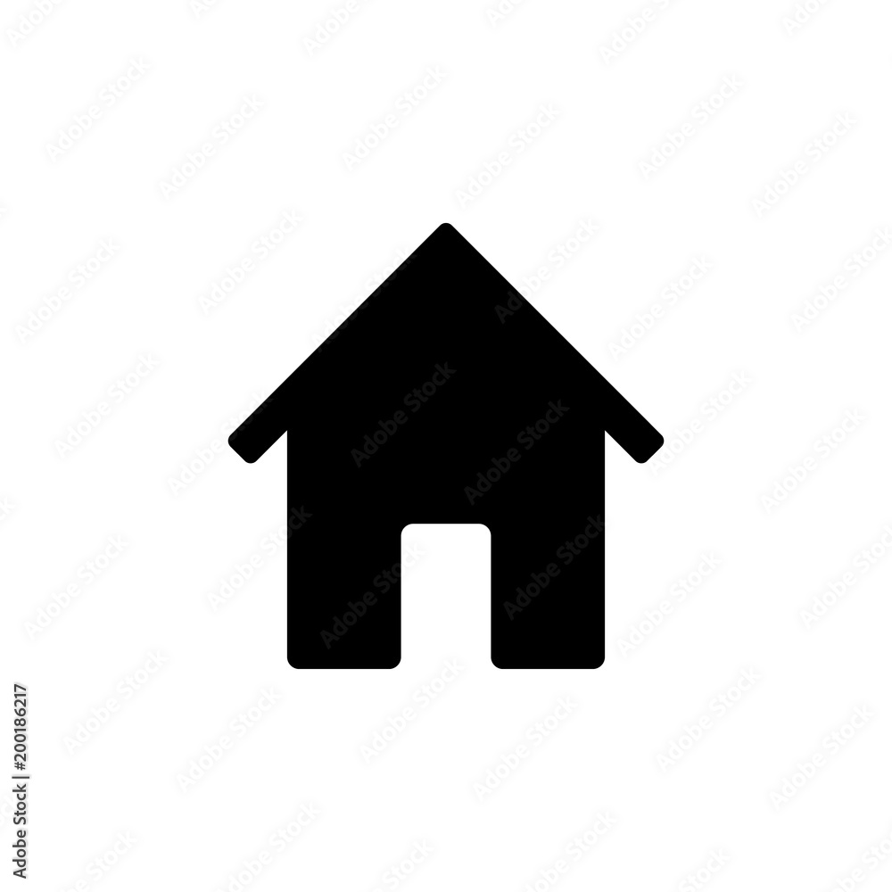 Poster house icon. element of simple icon for websites, web design, mobile app, info graphics. signs and sy