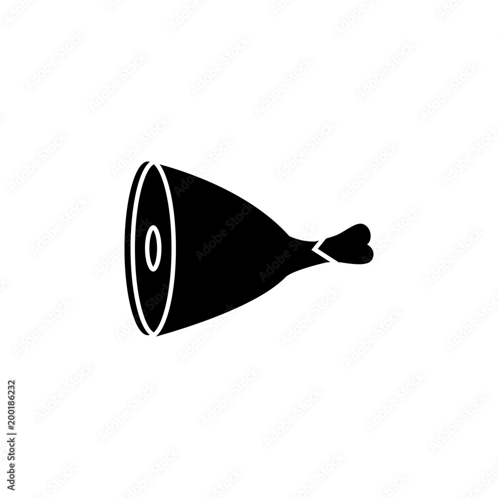 Poster ham icon. element of simple icon for websites, web design, mobile app, info graphics. signs and symb