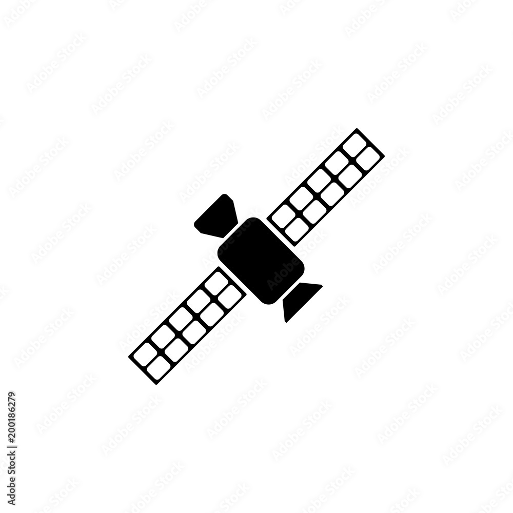 Aufkleber satellite icon. element of simple icon for websites, web design, mobile app, info graphics. signs an