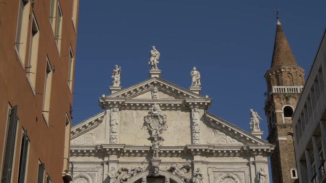 Chiesa di San Moise and a tower