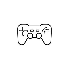 joystick icon. Element of simple icon for websites, web design, mobile app, info graphics. Thin line icon for website design and development, app development