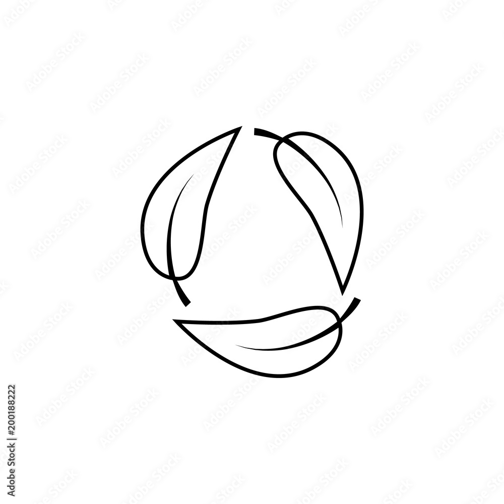 Poster leaflets ecology icon. element of simple icon for websites, web design, mobile app, info graphics. t
