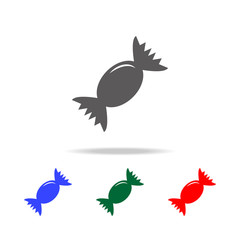 candy simple black eating icon. Elements of food multi colored icons. Premium quality graphic design icon. Simple icon for websites, web design, mobile app, info graphics