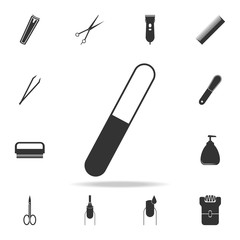 nailfile icon. Detailed set of Beauty salon icons. Premium quality graphic design icon. One of the collection icons for websites, web design, mobile app